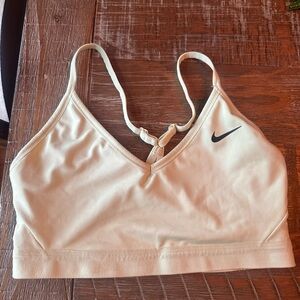 Nike Light Yellow Sports Bra